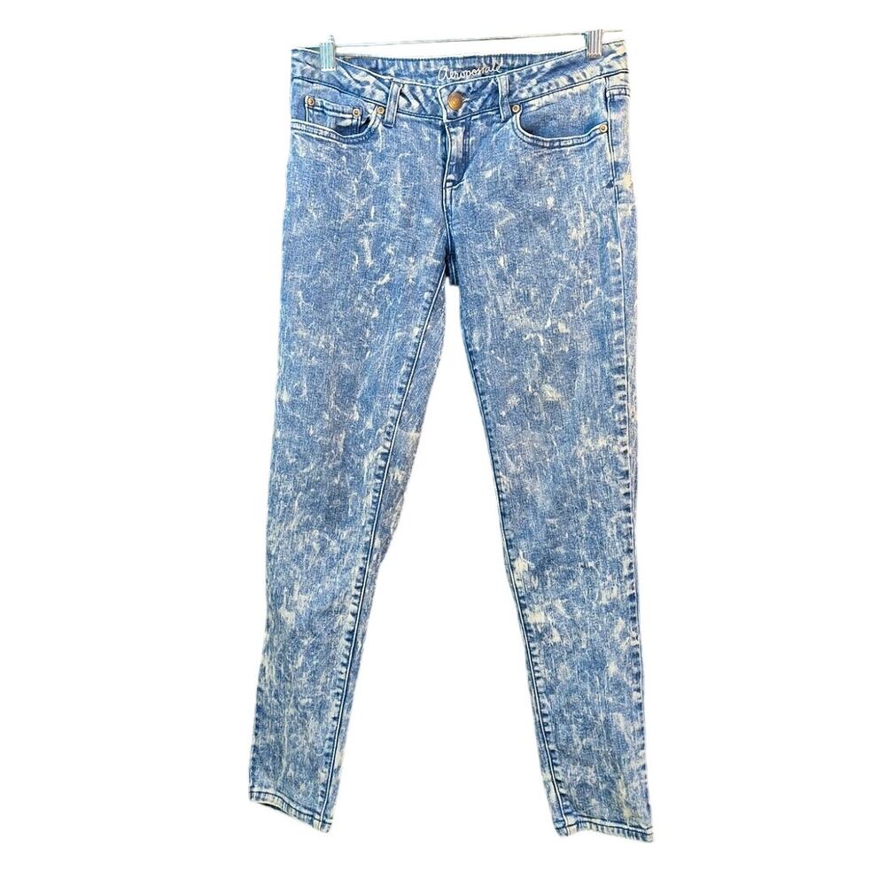 Aeropostale Lola Jeggings 8 Regular Acid Washed